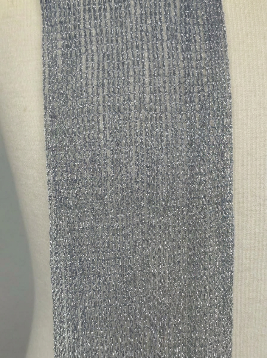 Skinny Scarf Lunar Silver – Detail