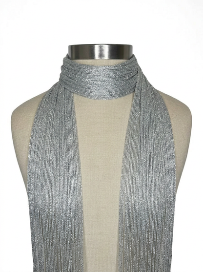 Skinny Scarf Lunar Silver – Wrapped